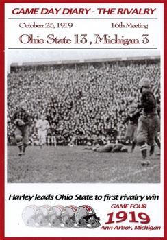 2004-09 TK Legacy Ohio State Buckeyes - Game Day Diary - The Rivalry Ohio State #GR1919 16th Meeting Front