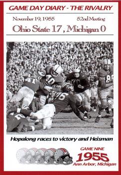 2004-09 TK Legacy Ohio State Buckeyes - Game Day Diary - The Rivalry Ohio State #GR1955 52nd Meeting Front