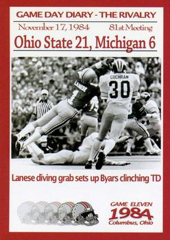 2004-09 TK Legacy Ohio State Buckeyes - Game Day Diary - The Rivalry Ohio State #GR1984 81st Meeting Front