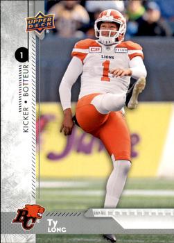 2018 Upper Deck CFL #14 Ty Long Front