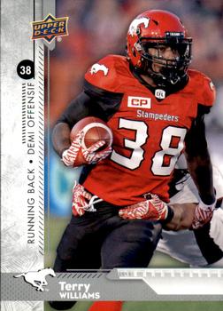 2018 Upper Deck CFL #83 Terry Williams Front