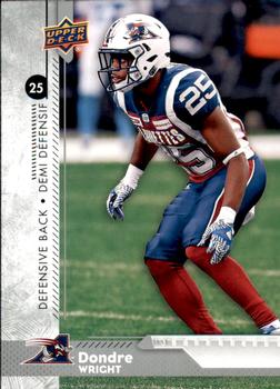 2018 Upper Deck CFL #94 Dondre Wright Front
