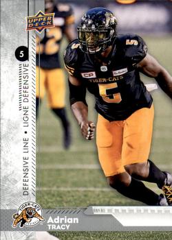 2018 Upper Deck CFL #174 Adrian Tracy Front