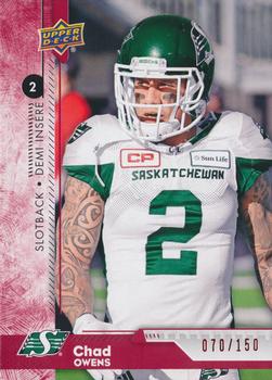 2018 Upper Deck CFL - Red #90 Chad Owens Front