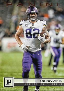 2018 Panini - Bronze Knight #186 Kyle Rudolph Front