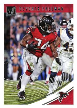 2018 Donruss - Aqueous Test #13 Devonta Freeman Front