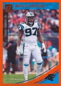 2018 Donruss - Jersey Number #45 Mario Addison Front