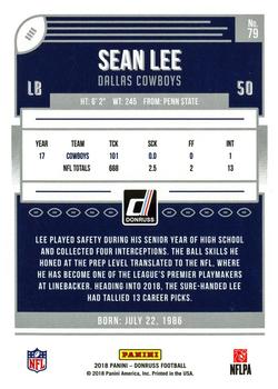 2018 Donruss - Jersey Number #79 Sean Lee Back