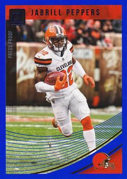 2018 Donruss - Press Proof Blue #66 Jabrill Peppers Front