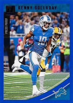 2018 Donruss - Press Proof Blue #99 Kenny Golladay Front