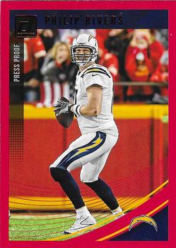 2018 Donruss - Press Proof Red #159 Philip Rivers Front