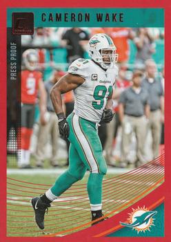 2018 Donruss - Press Proof Red #170 Cameron Wake Front