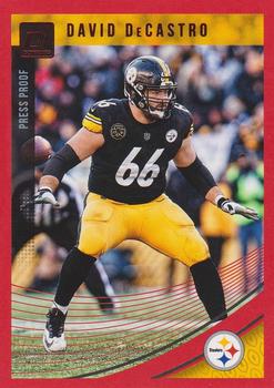 2018 Donruss - Press Proof Red #242 David DeCastro Front