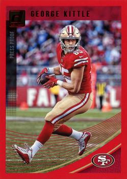 2018 Donruss - Press Proof Red #252 George Kittle Front