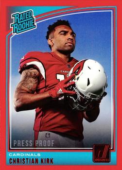 2018 Donruss - Press Proof Red #313 Christian Kirk Front