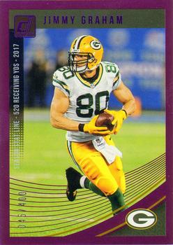 2018 Donruss - Season Stat Line #259 Jimmy Graham Front