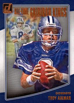2018 Donruss - All-Time Gridiron Kings #AGK-4 Troy Aikman Front