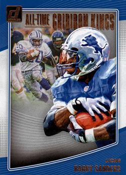 2018 Donruss - All-Time Gridiron Kings #AGK-17 Barry Sanders Front