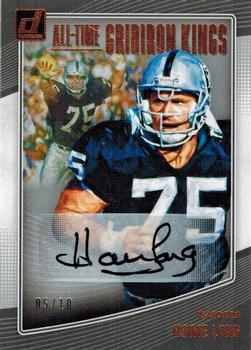 2018 Donruss - All-Time Gridiron Kings Autographs #AGK-35 Howie Long Front