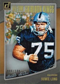 2018 Donruss - All-Time Gridiron Kings Studio Series #AGK-35 Howie Long Front