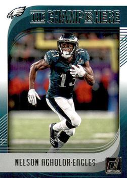 2018 Donruss - The Champ is Here #CHAMP-6 Nelson Agholor Front