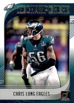2018 Donruss - The Champ is Here #CHAMP-11 Chris Long Front