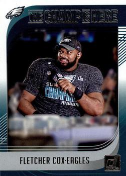 2018 Donruss - The Champ is Here #CHAMP-15 Fletcher Cox Front