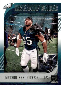 2018 Donruss - The Champ is Here #CHAMP-18 Mychal Kendricks Front