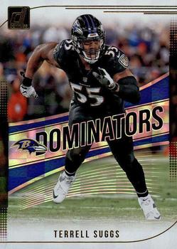 2018 Donruss - Dominators #D-40 Terrell Suggs Front