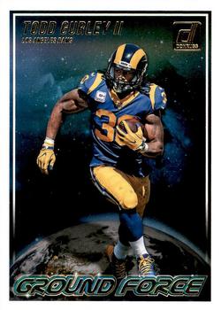2018 Donruss - Ground Force #GF-14 Todd Gurley II Front