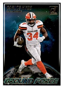 2018 Donruss - Ground Force #GF-18 Carlos Hyde Front