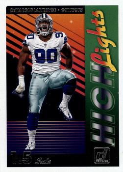 2018 Donruss - Highlights #H-19 DeMarcus Lawrence Front