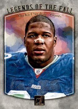 2018 Donruss - Legends of the Fall #LF-6 Michael Strahan Front