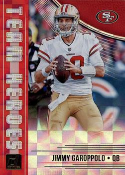 2018 Donruss - Team Heroes #TH-8 Jimmy Garoppolo Front