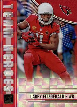 2018 Donruss - Team Heroes #TH-16 Larry Fitzgerald Front