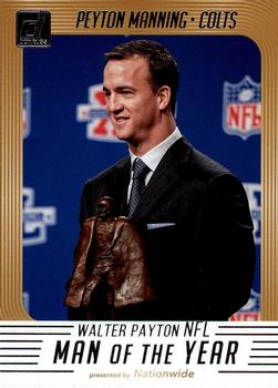 2018 Donruss - Walter Payton NFL Man of the Year #WP-9 Peyton Manning Front