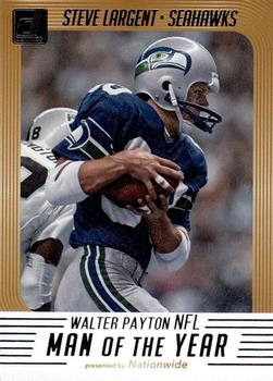 2018 Donruss - Walter Payton NFL Man of the Year #WP-19 Steve Largent Front