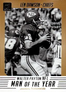 2018 Donruss - Walter Payton NFL Man of the Year #WP-25 Len Dawson Front