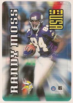 1999 Crown Pro Self-Inking Stamper Cards Millenium Series I #NNO Randy Moss Front