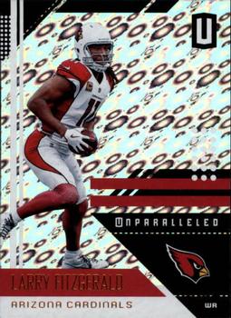 2018 Panini Unparalleled - Flight #3 Larry Fitzgerald Front