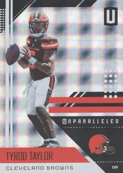 2018 Panini Unparalleled - Superplaid #44 Tyrod Taylor Front