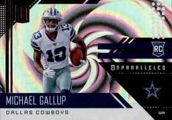 2018 Panini Unparalleled - Whirl #227 Michael Gallup Front