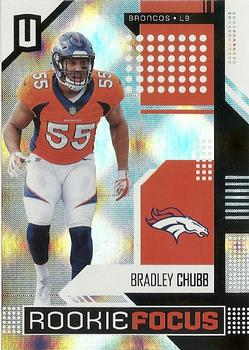 2018 Panini Unparalleled - Rookie Focus #RF-BC Bradley Chubb Front