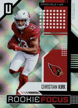 2018 Panini Unparalleled - Rookie Focus #RF-CK Christian Kirk Front