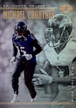 2018 Panini Illusions #60 Michael Crabtree / Mike Wallace Front