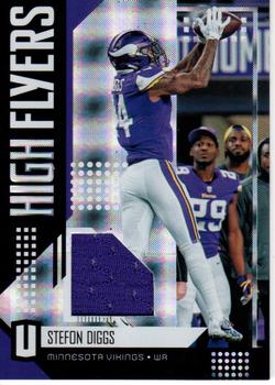 2018 Panini Unparalleled - High Flyers Memorabilia #HF-SD Stefon Diggs Front