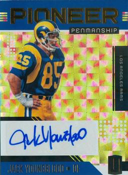 2018 Panini Unparalleled - Pioneer Penmanship Hyper #PP-JY Jack Youngblood Front