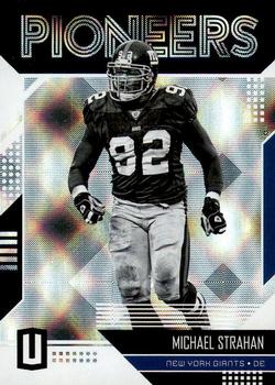 2018 Panini Unparalleled - Pioneers #PN-MS Michael Strahan Front