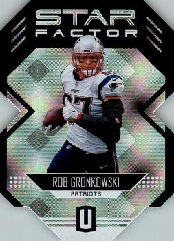 2018 Panini Unparalleled - Star Factor Die Cuts #SFD-RG Rob Gronkowski Front