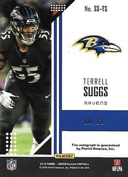 2018 Panini Unparalleled - Star Signatures #SS-TS Terrell Suggs Back